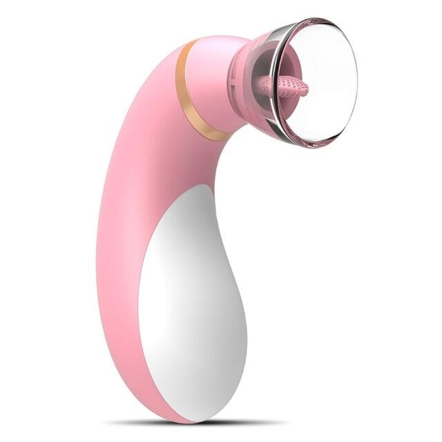 Tongue Licking Sucking Vibrator For G SPOT Vagina Breasts Weadultshop
