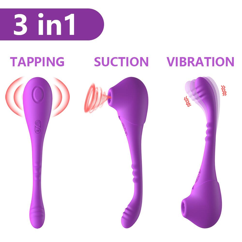 Waterproof Sucking Flap Vibrator For Vagina G Spot Stimulation Weadultshop
