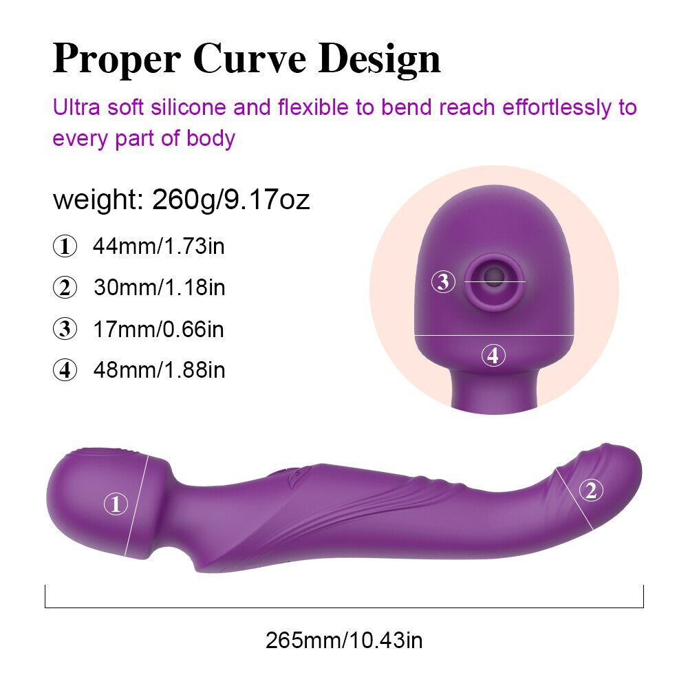 Multiple Frequencies Virbating Padding Sucking Vibrator Weadultshop