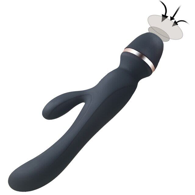Double Motors Vagina Suking AV Wand For Breasts Massaging Weadultshop