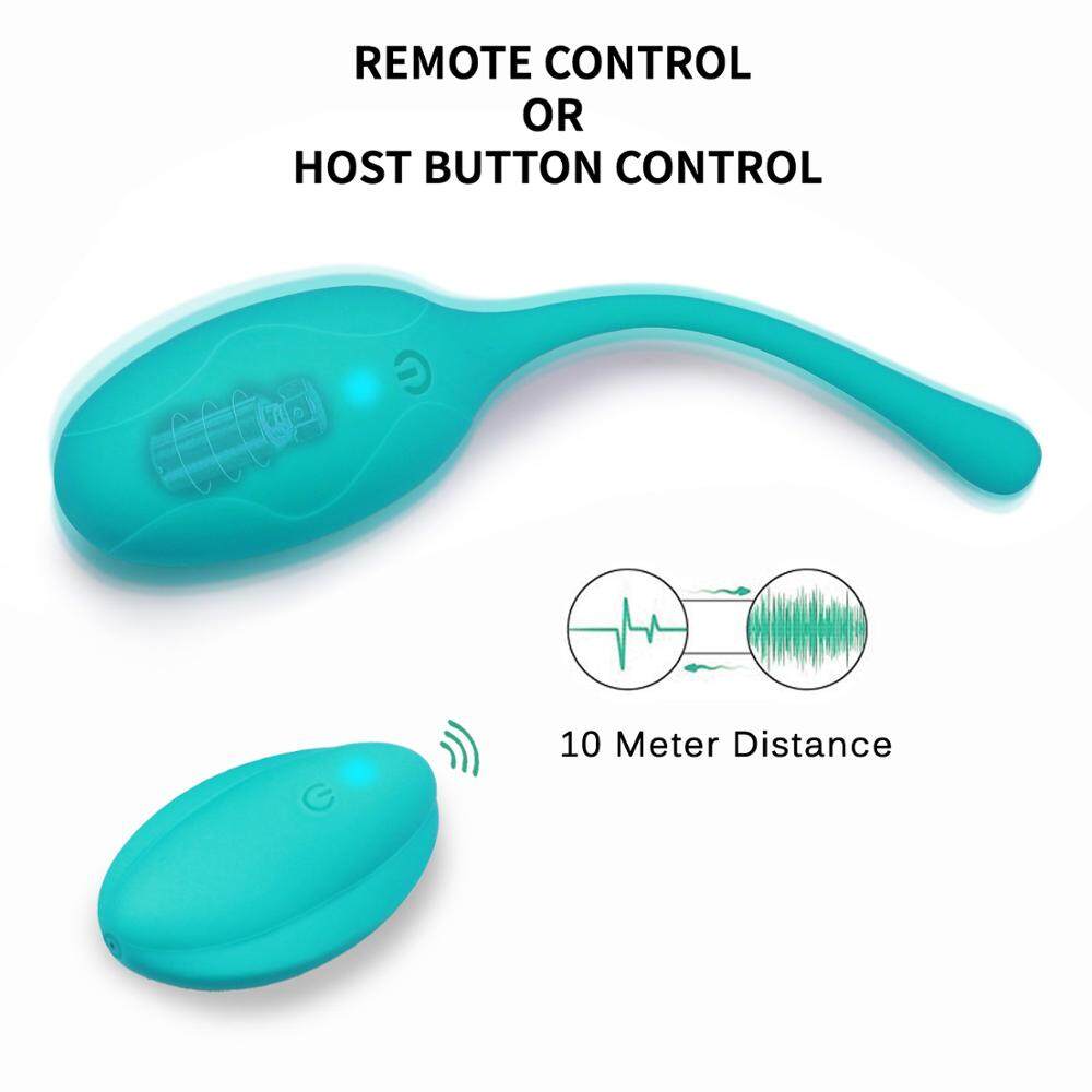 USB Charging Wireless 10 Frequencies Silicone Vibrator Weadultshop