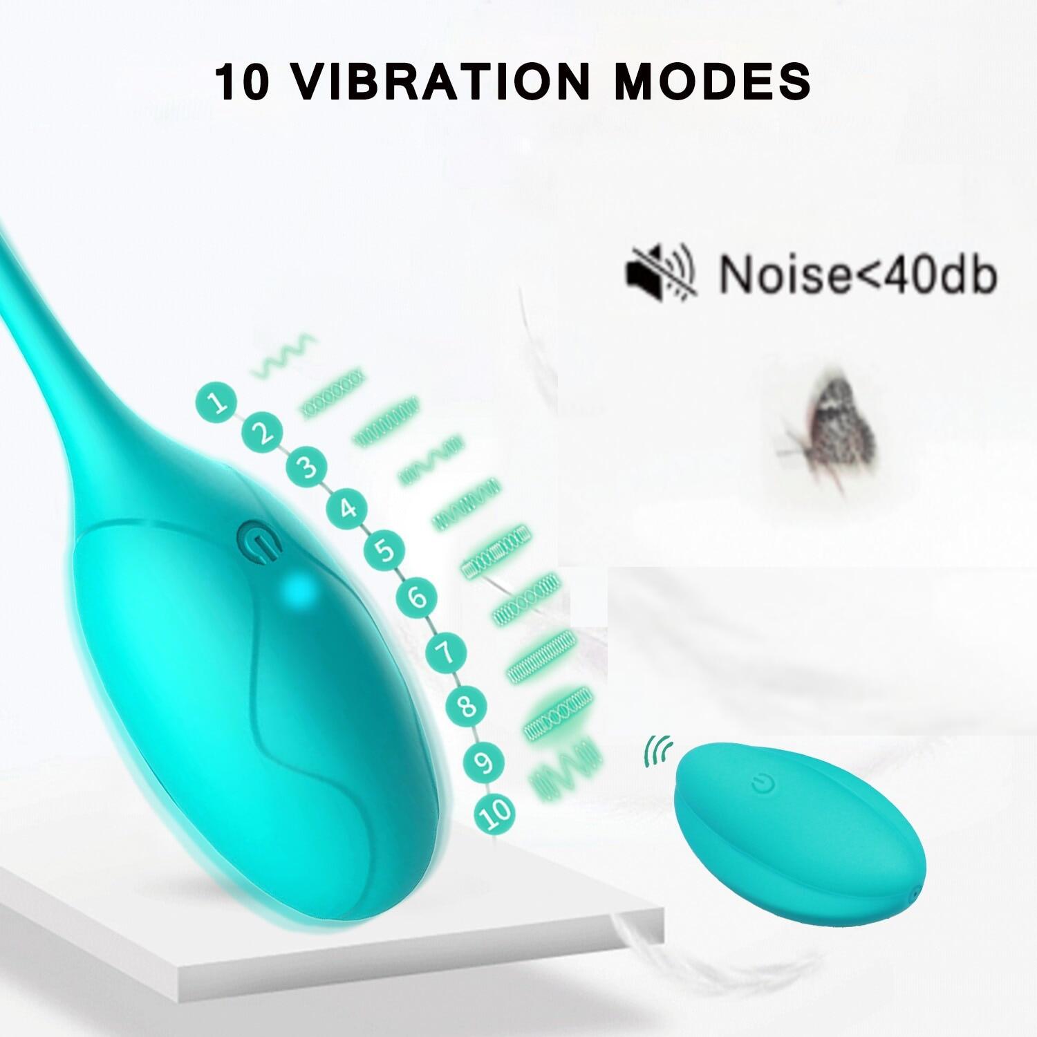 USB Charging Wireless 10 Frequencies Silicone Vibrator Weadultshop