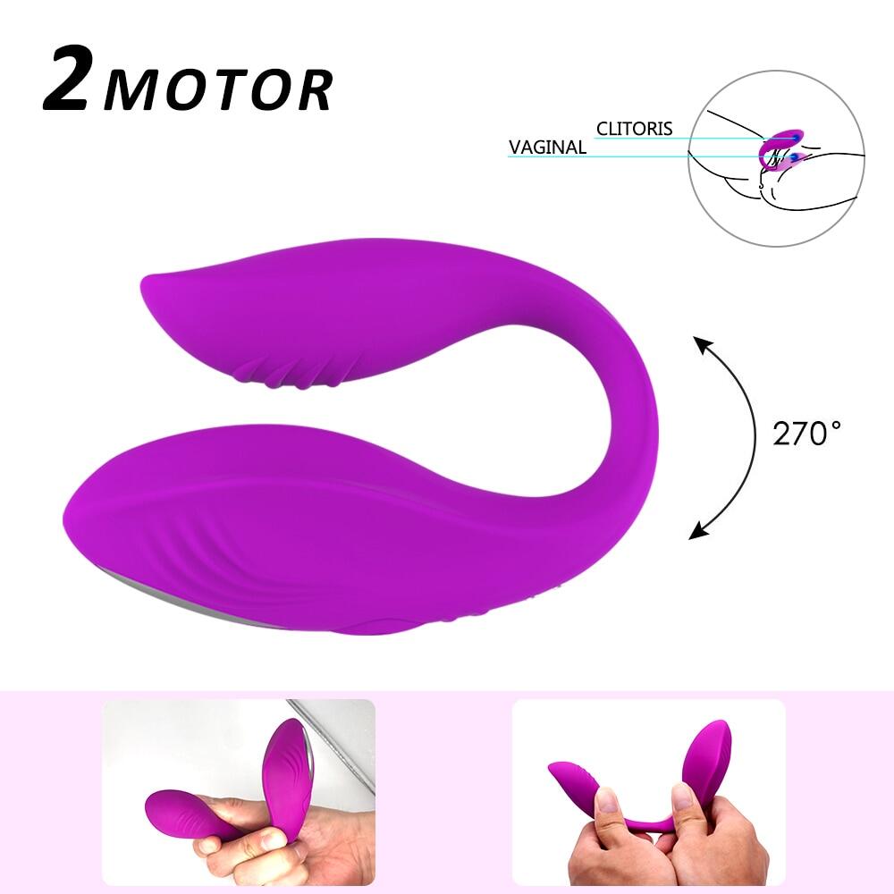 Aixiya Snake Remote Control Wearable 2 Motors Vibrator Weadultshop