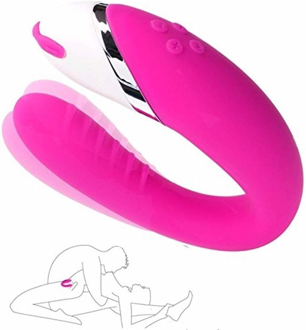 U Shape Double Motors Waterproof Wearable Vibrator Weadultshop