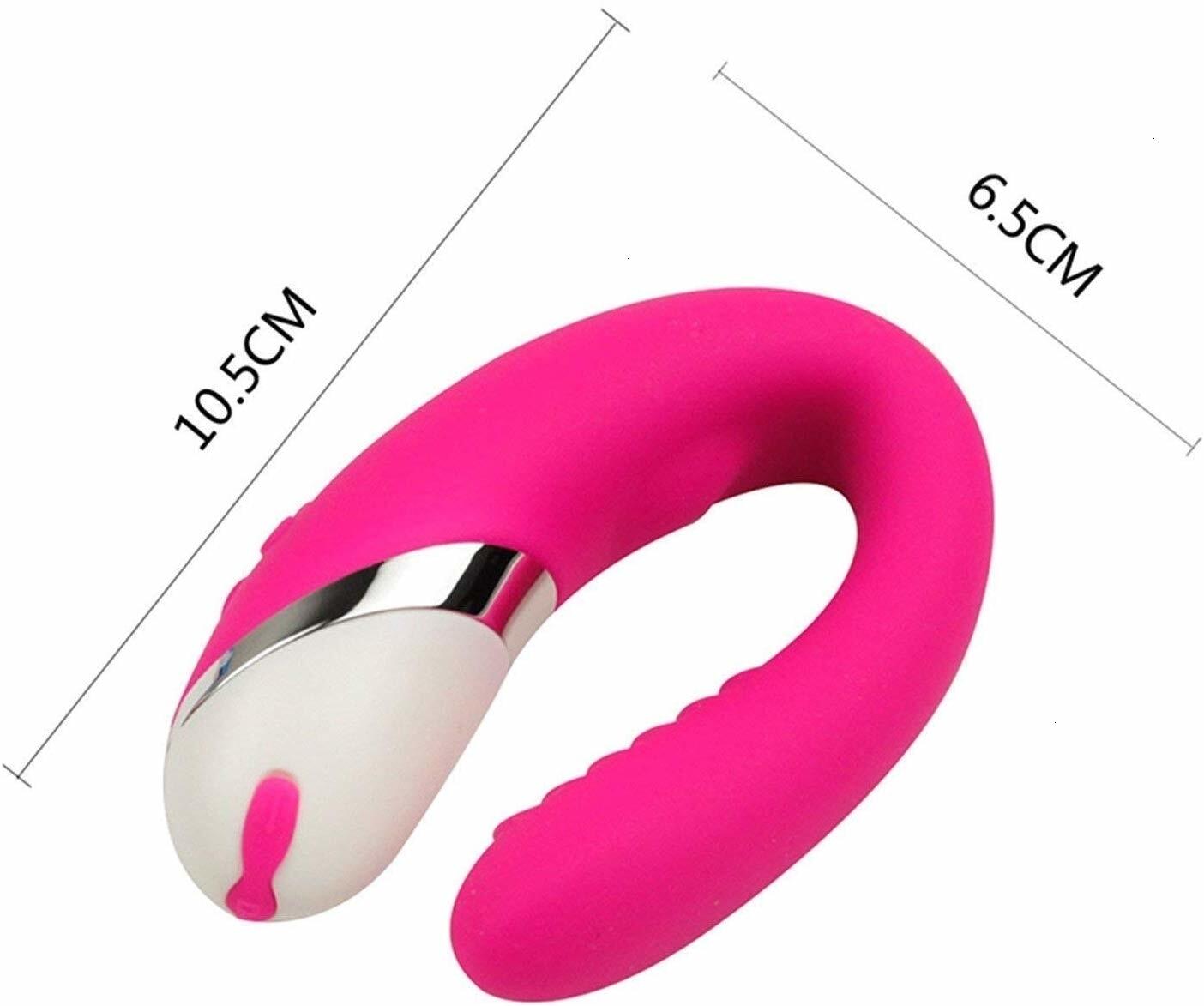 U Shape Double Motors Waterproof Wearable Vibrator Weadultshop