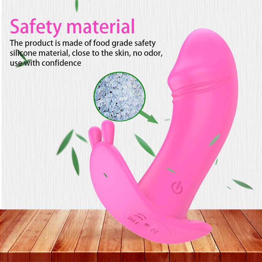 Rabbit Wireless Wearable realistic vibrator For Adult Women Weadultshop