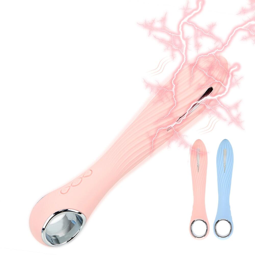 Pulse Current Stimulation Electric Shock Wand With Thread Weadultshop