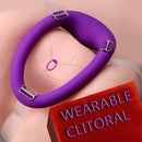 Underpants Close-fitting Ring Vibrator For Adult Sex Outing