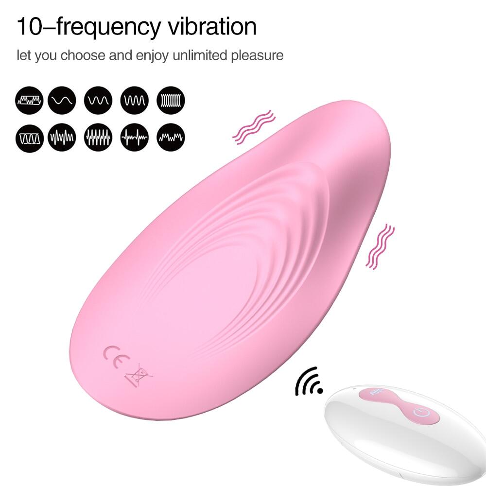 Wireless Remote Control Wearable Thin Light Invisible Vibrator Weadultshop