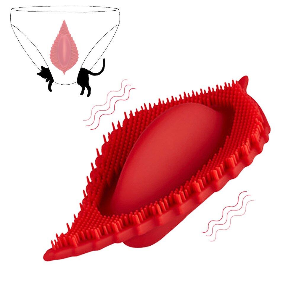 Leaf Design Silicone Vibrator For Vagina G spot Stimulation Weadultshop