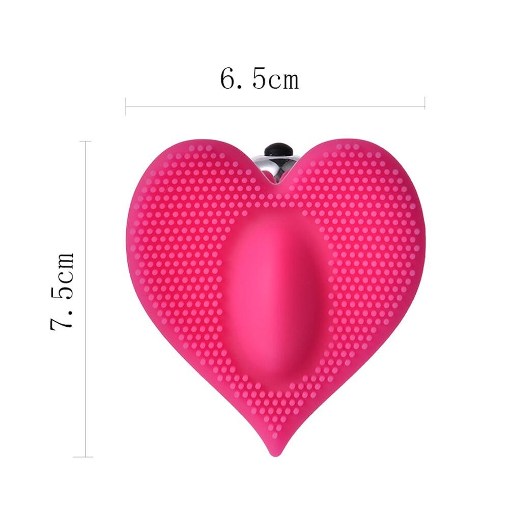 Wearable Heart Design Cute Vagina Massaging Vibrator Weadultshop