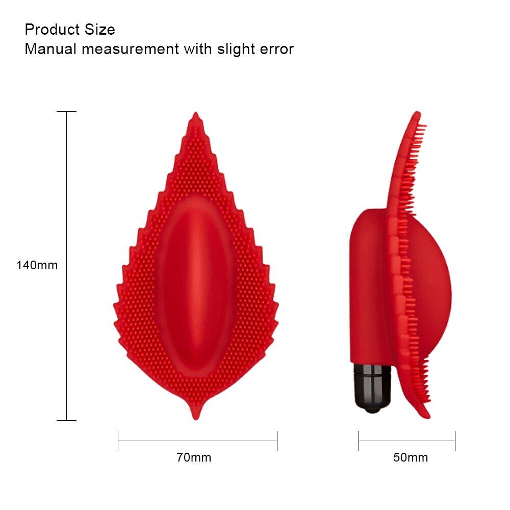 Leaf Design Silicone Vibrator For Vagina G spot Stimulation Weadultshop