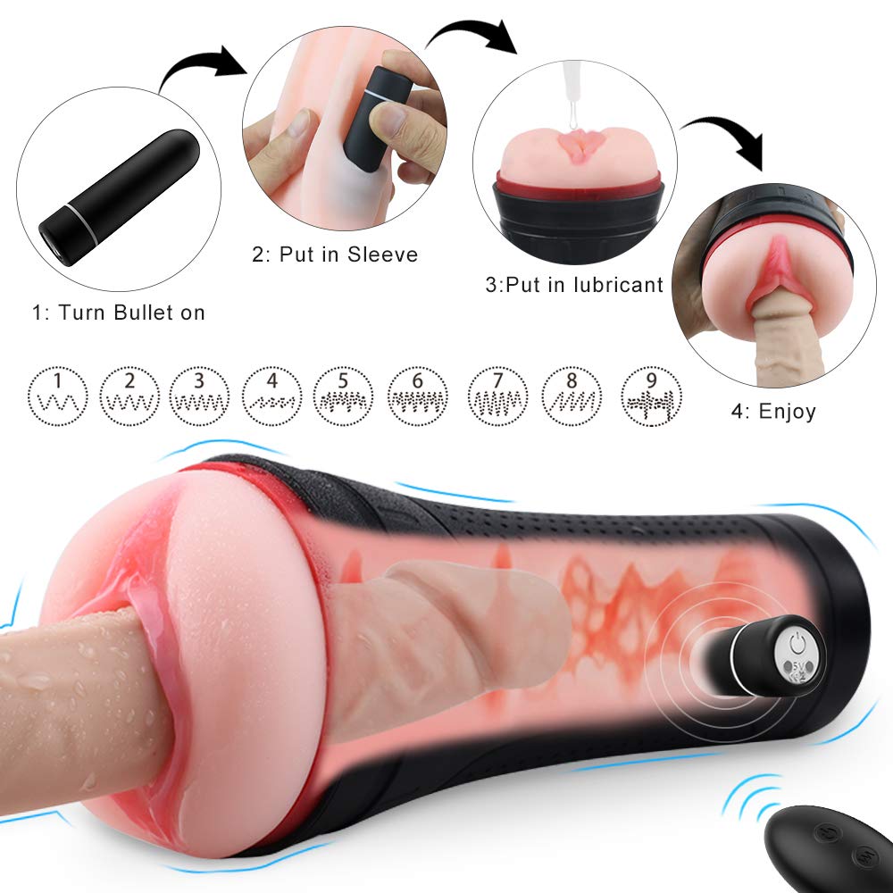 3D Realistic Virgin Vibrating Powered Pocket Pussy Male Masturbator 3D Realistic Virgin Vibrating Powered Pocket Pussy Male Masturbator