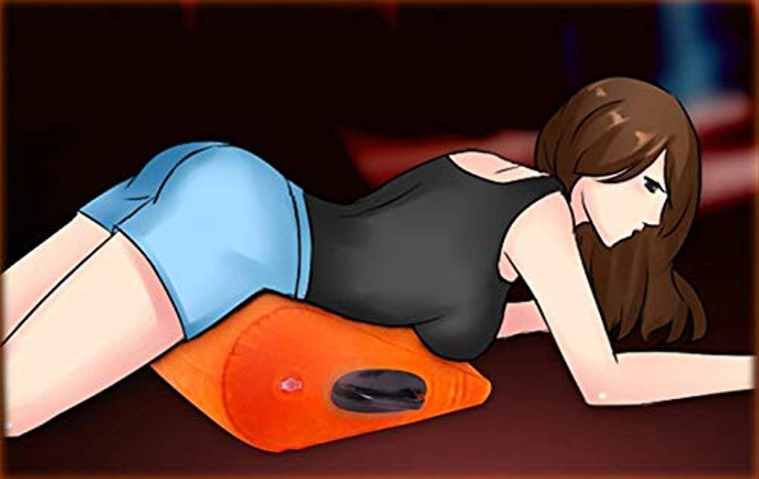 Inflatable Triangle Support Pillow - Adult Toys