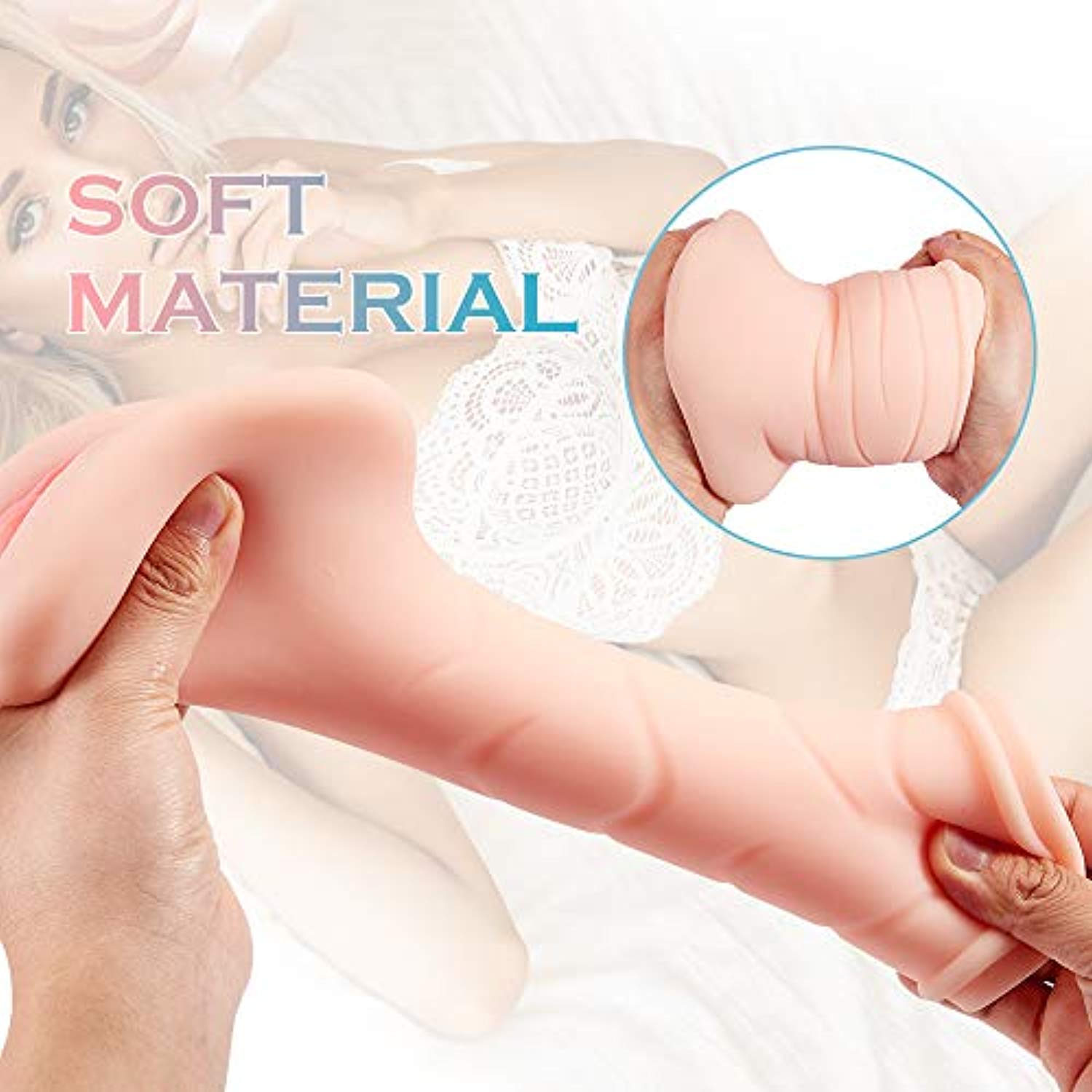 Male Pocket Pussy And Anal 3D Structure Channel Couples Toy - Adult Toys