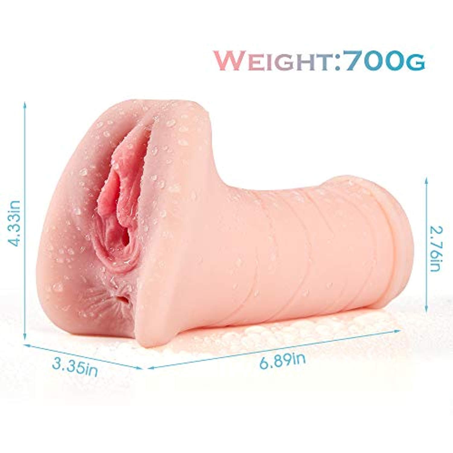 Male Pocket Pussy And Anal 3D Structure Channel Couples Toy - Adult Toys
