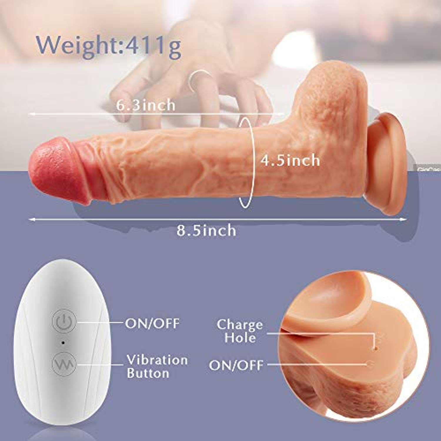 G-spot Vibrator Dildo - Adult Toys