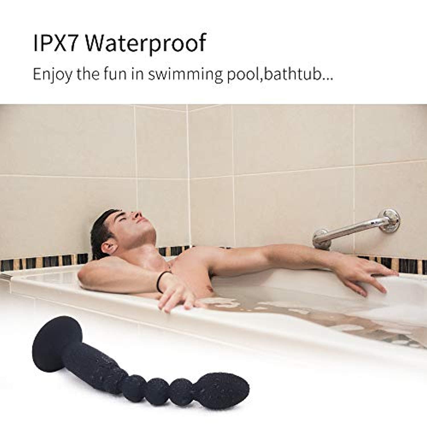 Anal Vibrator Prostate Massager Butt Plug With Suction Cup - Adult Toys