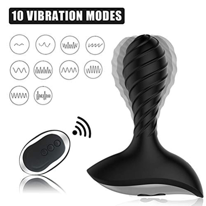 Smooth Vibrating Butt Plug Adult Toys Vibrator - Adult Toys 