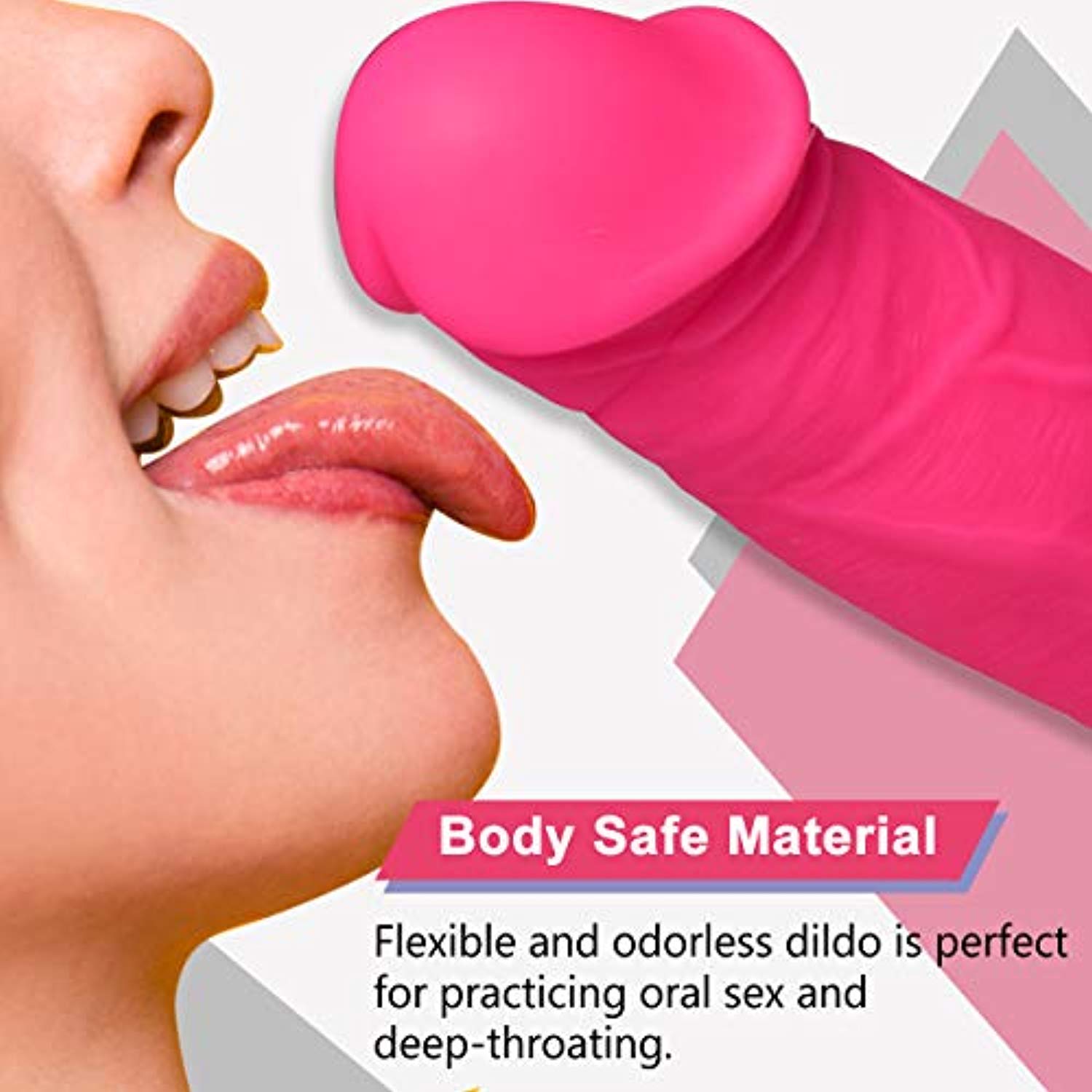 Realistic Dual Density Liquid Dildo - Adult Toys
