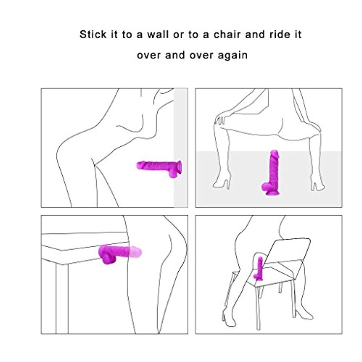 Realistic Ultra-soft Dildo Suction Base Dong Soft Penis Toy For Women - Adult Toys