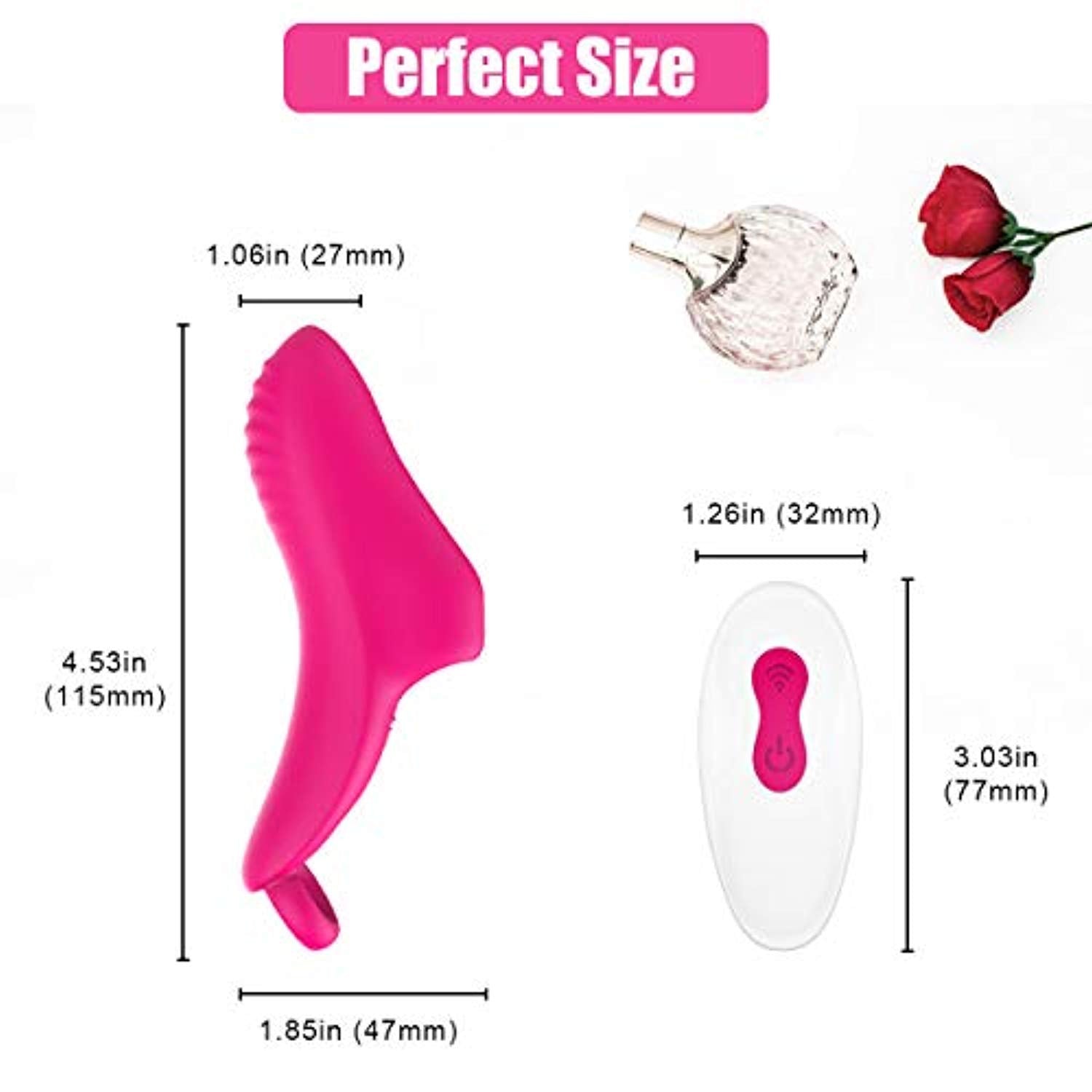 G Spot Finger Vibrator Clit Massager - Adult Toys