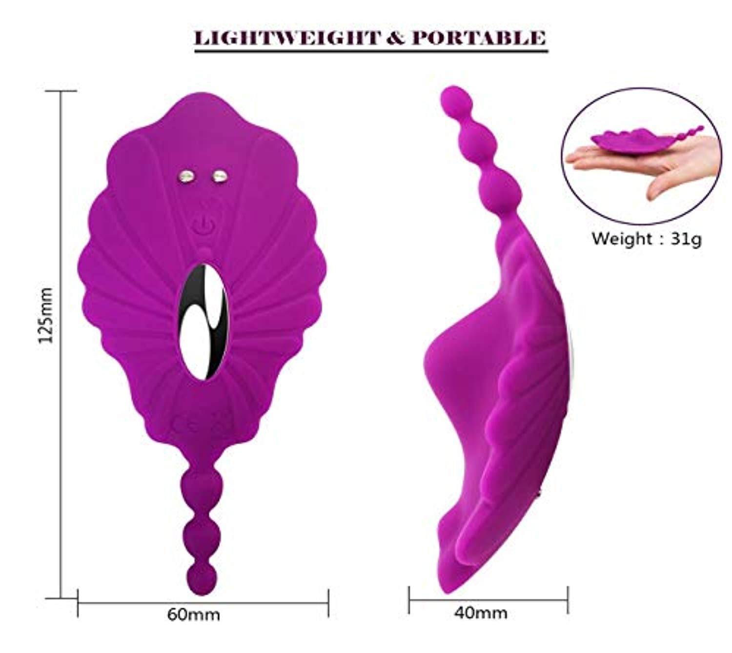 Clitoral Stimulation Wearable Vibrator - Adult Toys