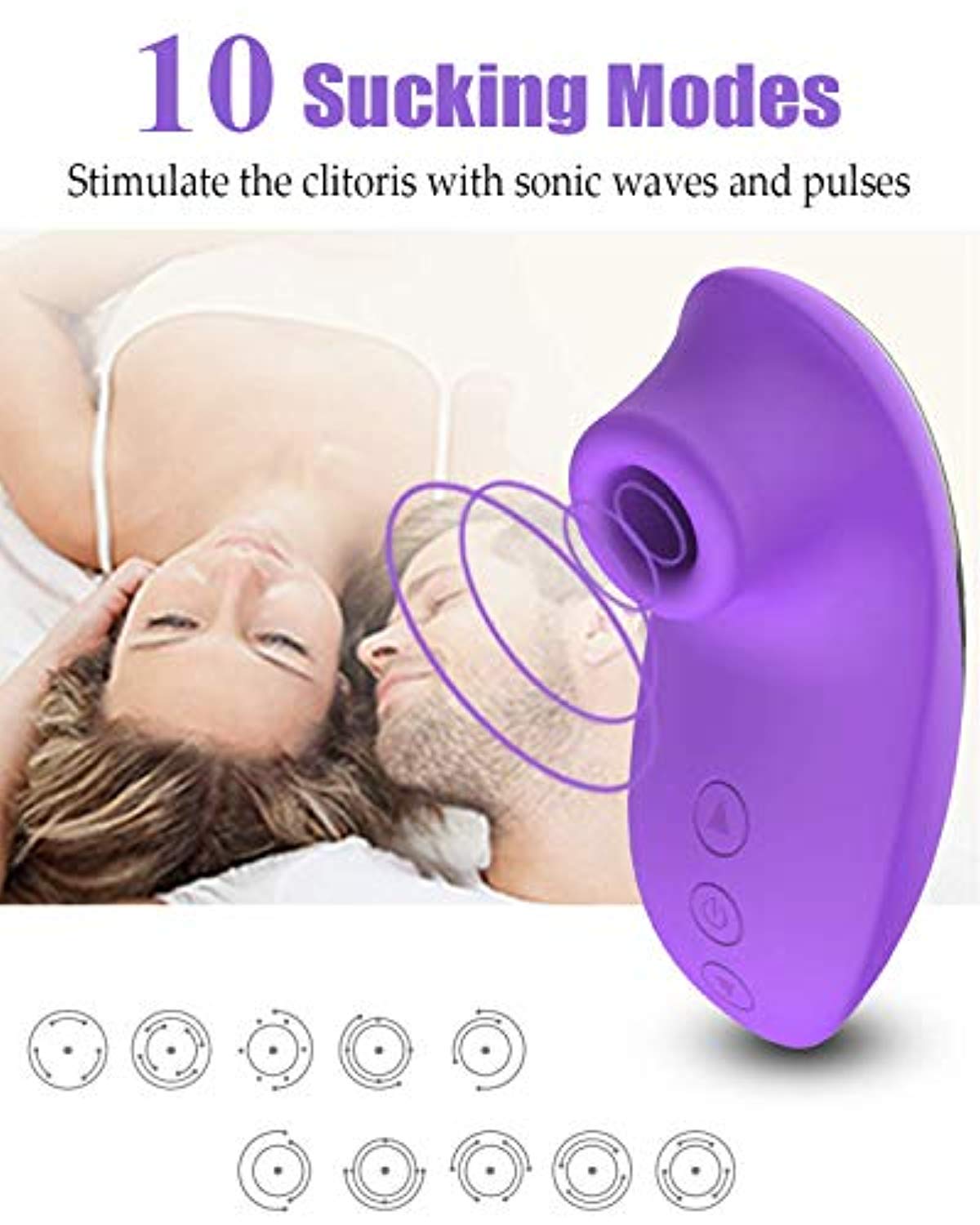 Clitoral Breast Sucking Vibrator Stimulation Couples Adult Toy - Adult Toys