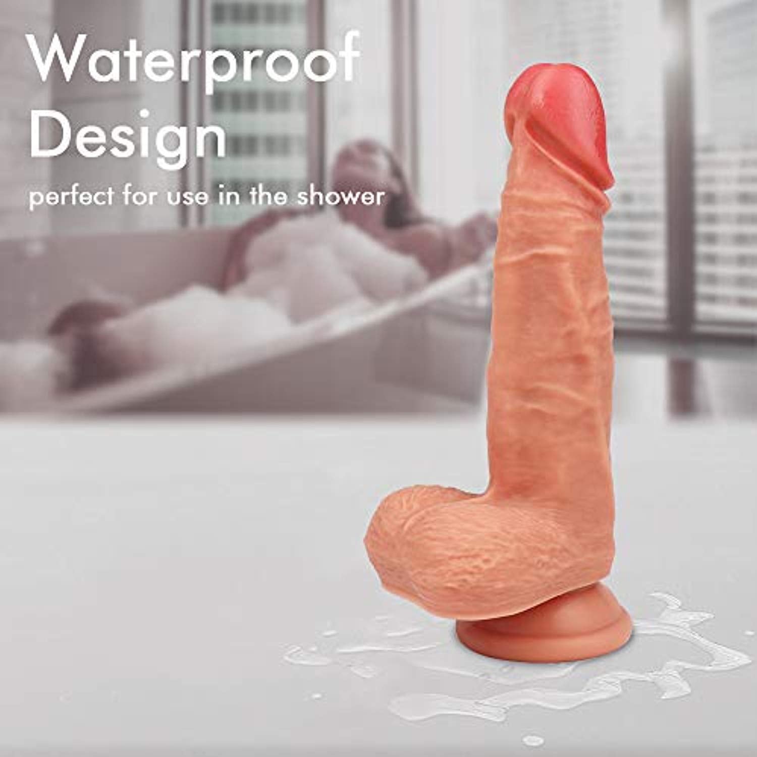 360° Whirling Vibration Dildo - Adult Toys