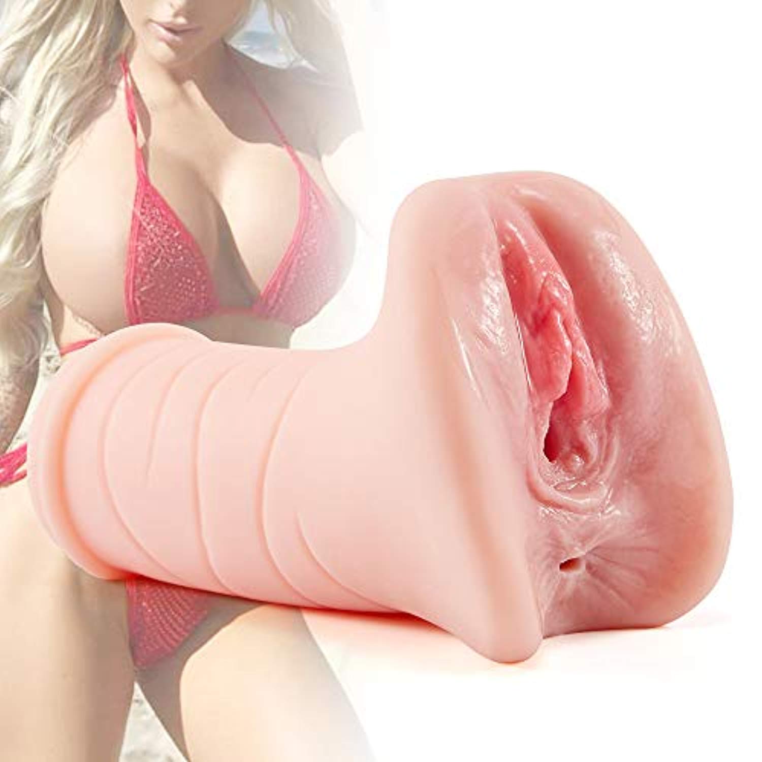 Male Pocket Pussy And Anal 3D Structure Channel Couples Toy - Adult Toys
