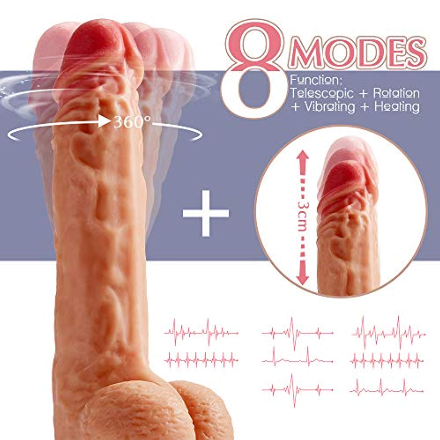 G-spot Vibrator Dildo - Adult Toys