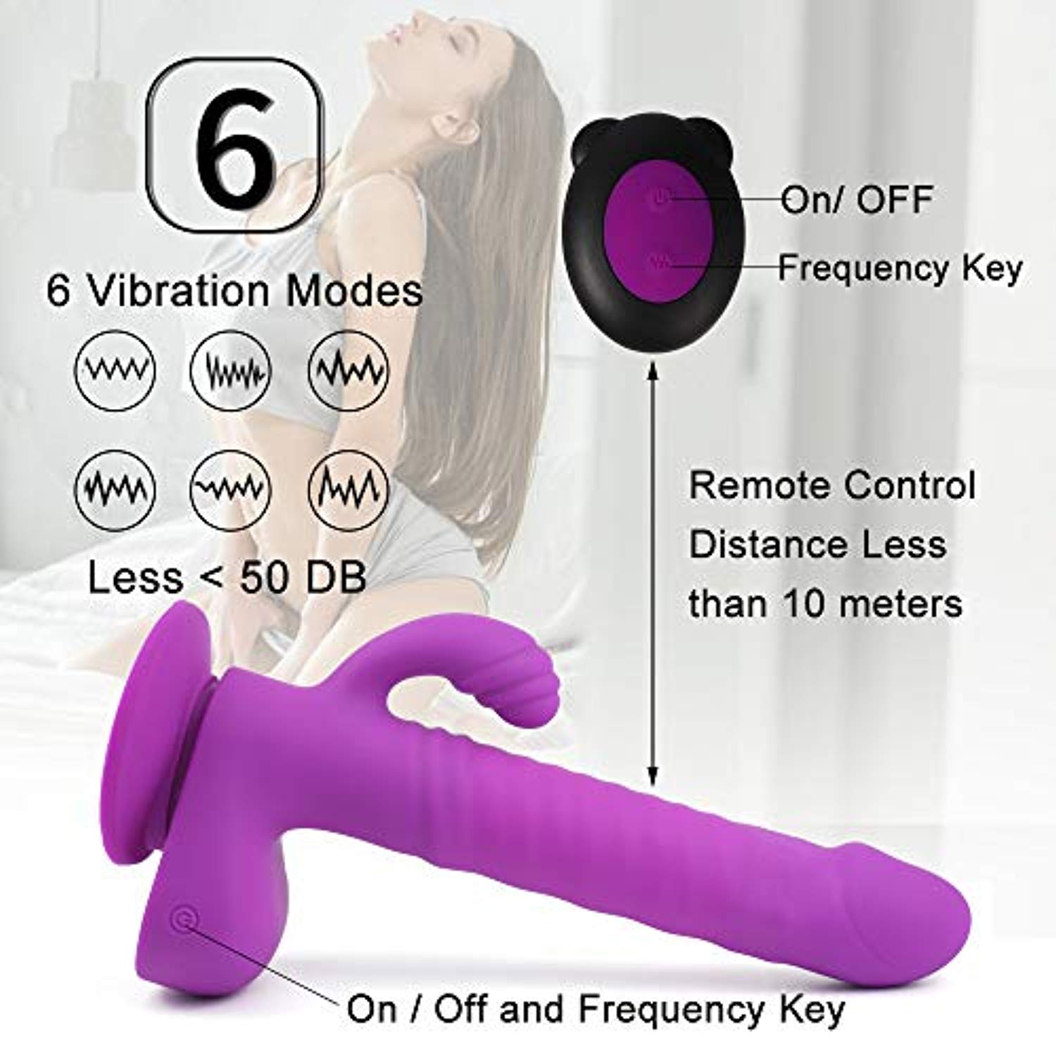 G spot Rabbit Dildo Vibrators - Adult Toys