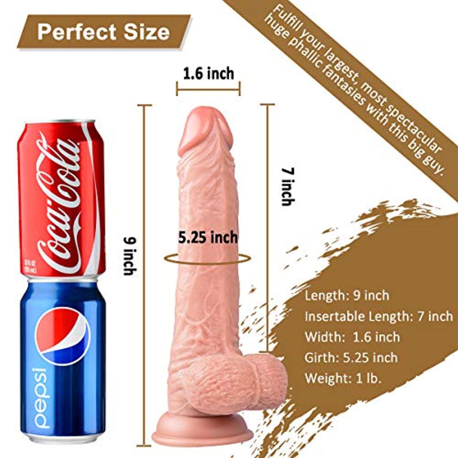 Dildo Silicone Penis For Women Dildo With Suction Realistic - Adult Toys