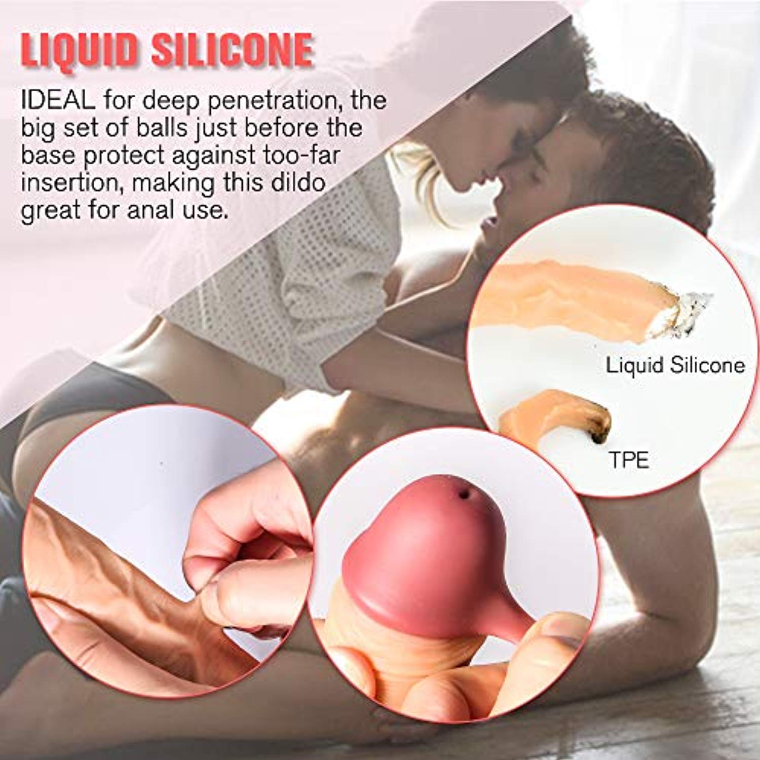 Realistic Vibrating Dildo - Adult Toys