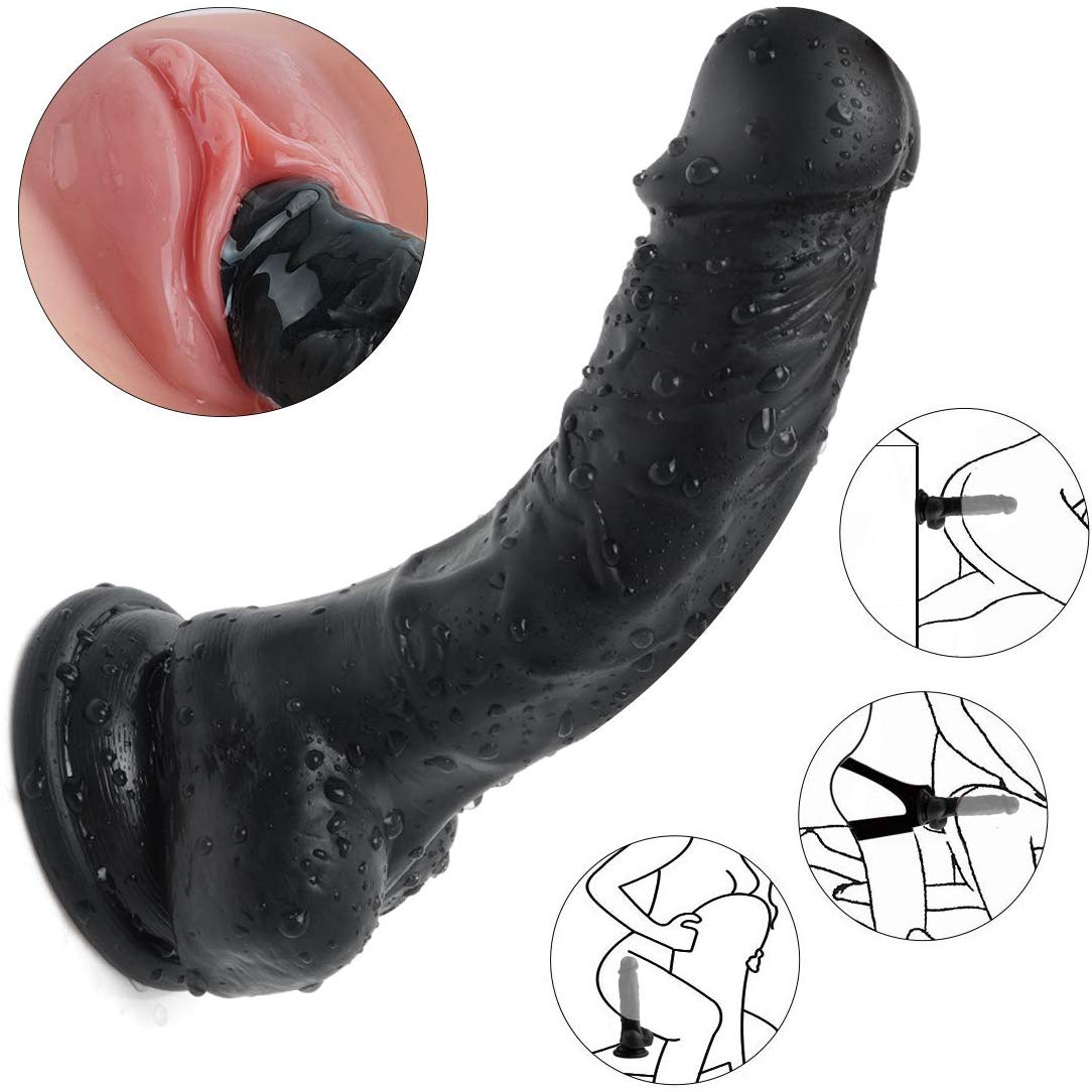 Realistic Ultra-Soft Dildo Women Sex Toy Large Dildo - Adult Toys