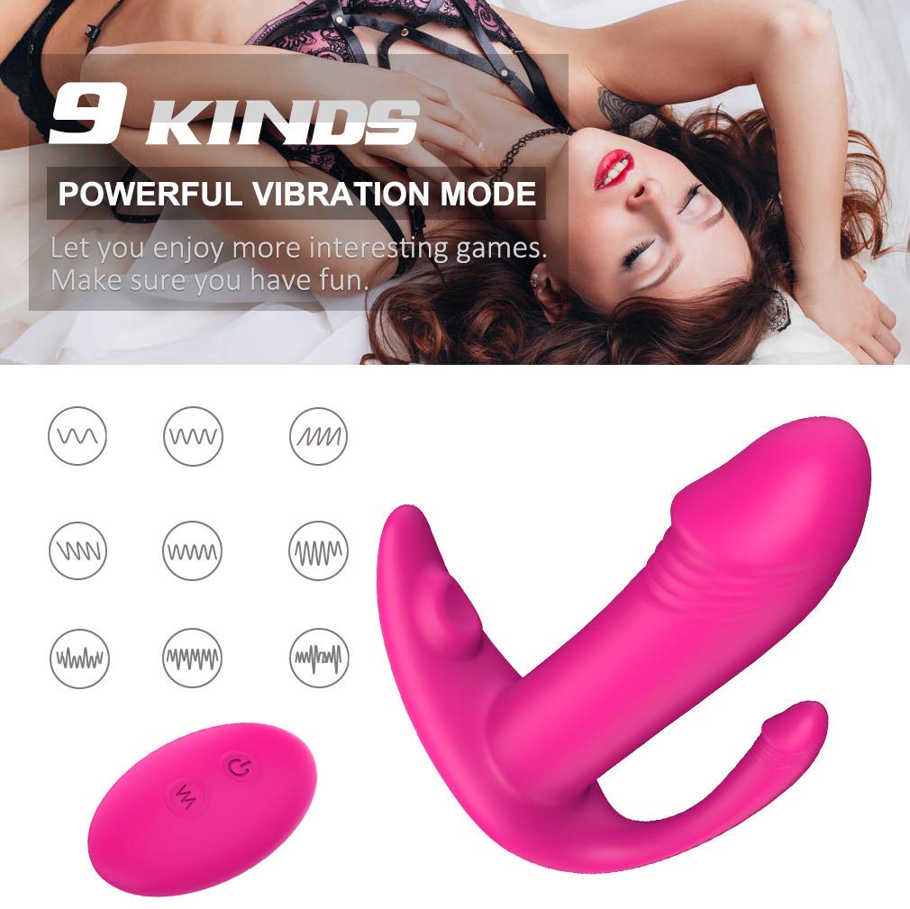 Invisible G Spot Clitoris Vibrating Wearable Dildo And Vibrator - Adult Toys