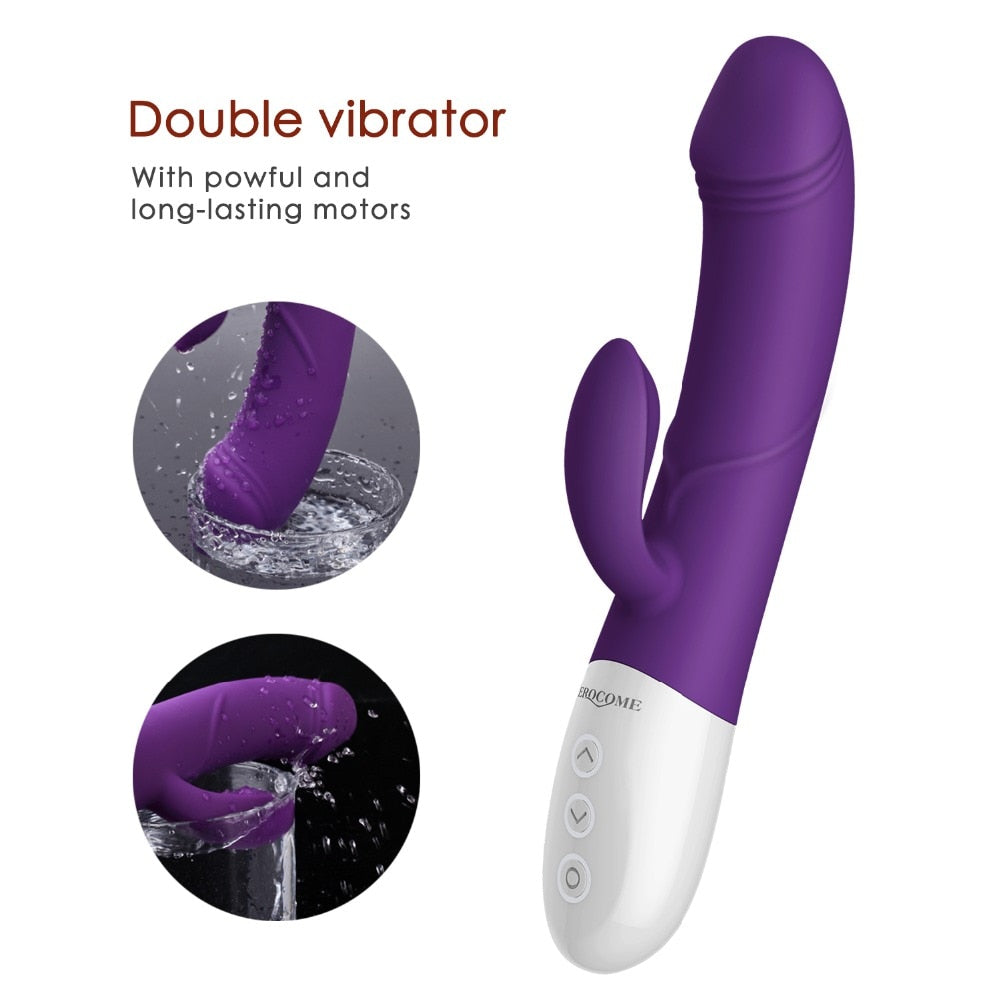 Erocome CRATER Intelligent Heating 8x8 Modes Dual-point Vibrator Weadultshop