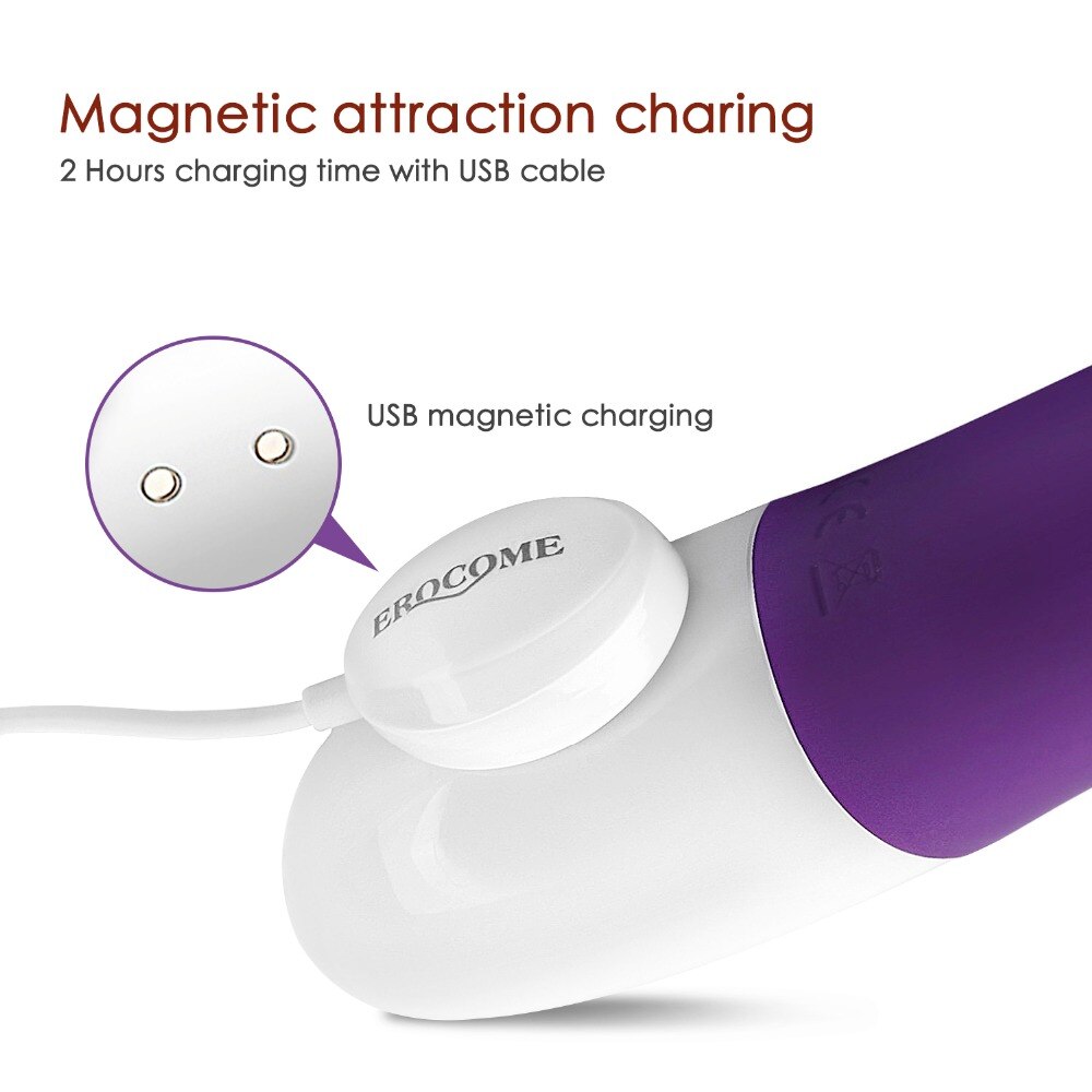 Erocome CRATER Intelligent Heating 8x8 Modes Dual-point Vibrator Weadultshop