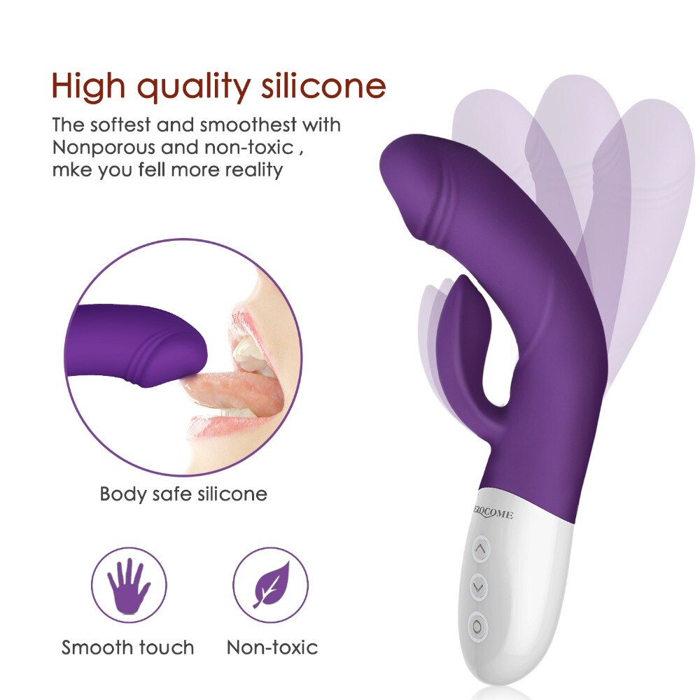 Erocome CRATER Intelligent Heating 8x8 Modes Dual-point Vibrator Weadultshop