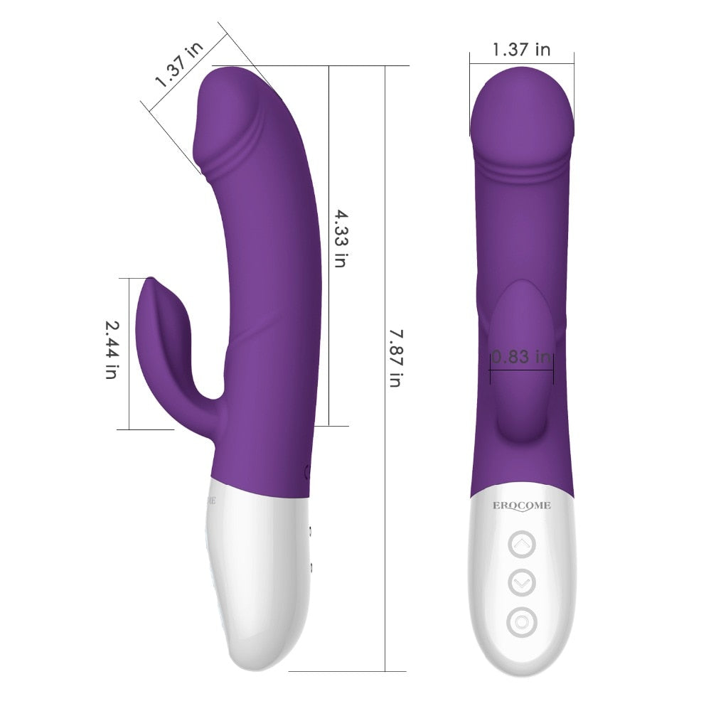Erocome CRATER Intelligent Heating 8x8 Modes Dual-point Vibrator Weadultshop