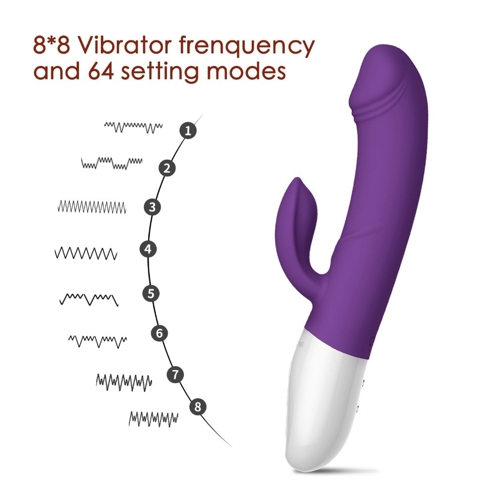 Erocome CRATER Intelligent Heating 8x8 Modes Dual-point Vibrator Weadultshop