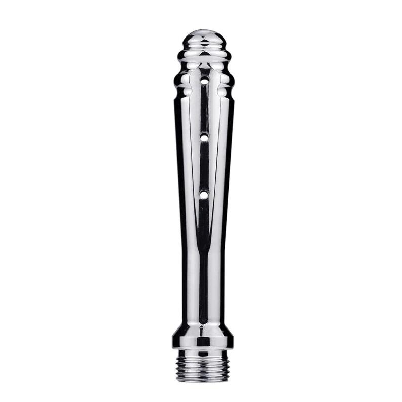 Stainless Steel Colonic Douche Nozzle ANAL Enema Shower Cleaning weadultshop