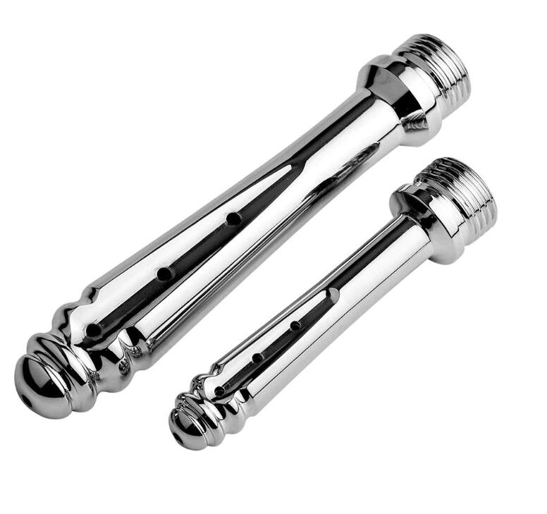 Stainless Steel Colonic Douche Nozzle ANAL Enema Shower Cleaning weadultshop