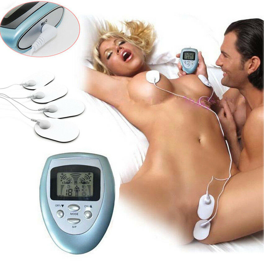 Pulse Electric Shock Patch Breast Clitoris Stimulation Massager - Adult Toys