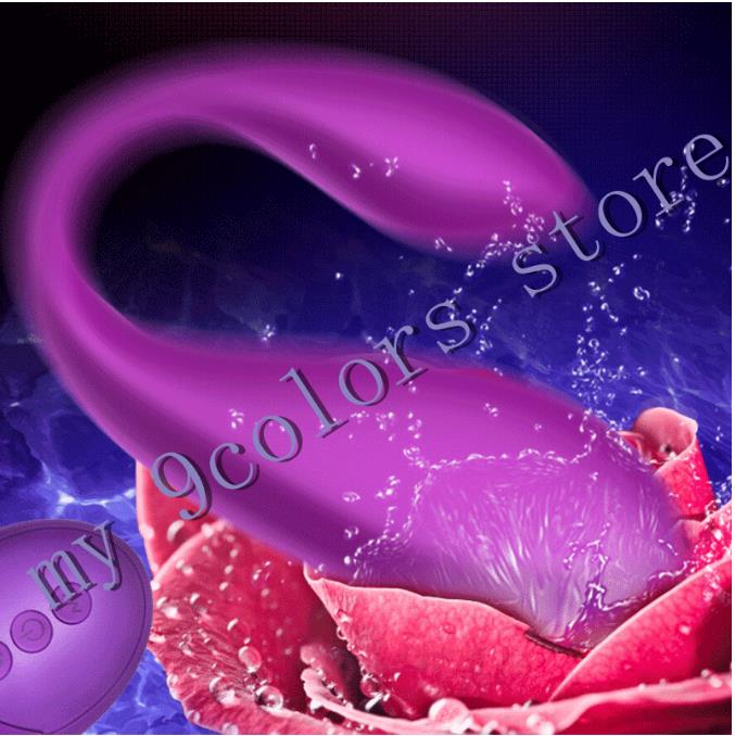 Wearable Wireless Vibrator Dildo G Spot C Shape Silicone Stimulator - Adult Toys