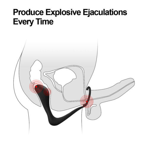 Silicone Anus Expander G-spot Massaging Butt Plug For Gay - Adult Toys
