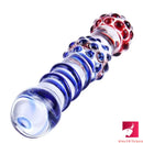 7.67in Adult Doubled Ended Dildo Spiked Glass Wand Dildo