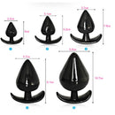 Unisex Silicone Butt Plug Anal Trainer For SM Play