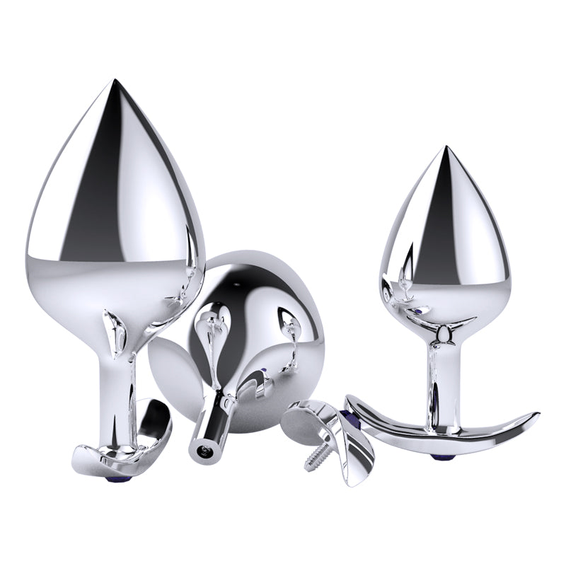 Stainless Steel Anal Prostate Masssager Butt Plug - Adult Toys