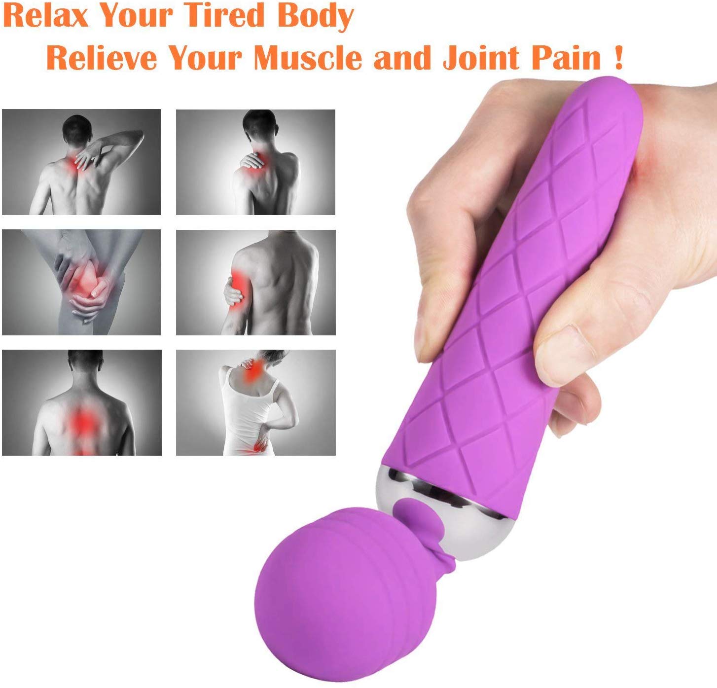 Electric Wand Massager Vibrator For Women Adult Toy - Adult Toys